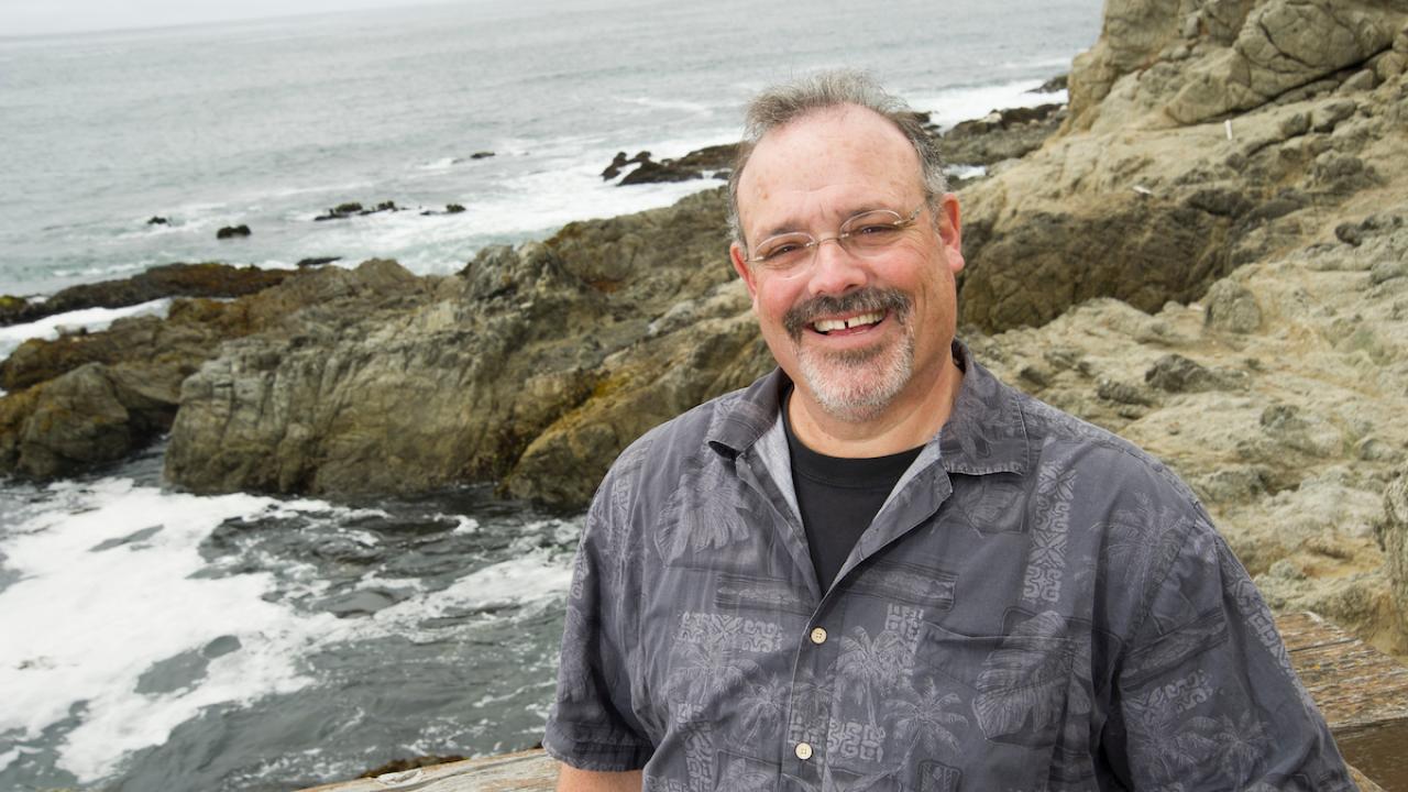 Since 2009, Gary Cherr has served as the director of the Bodega Marine Laboratory and as an associate director of the Coastal & Marine Sciences Institute. But he became an Aggie well before that. UC Regents Gary Cherr Stands Near the Coast