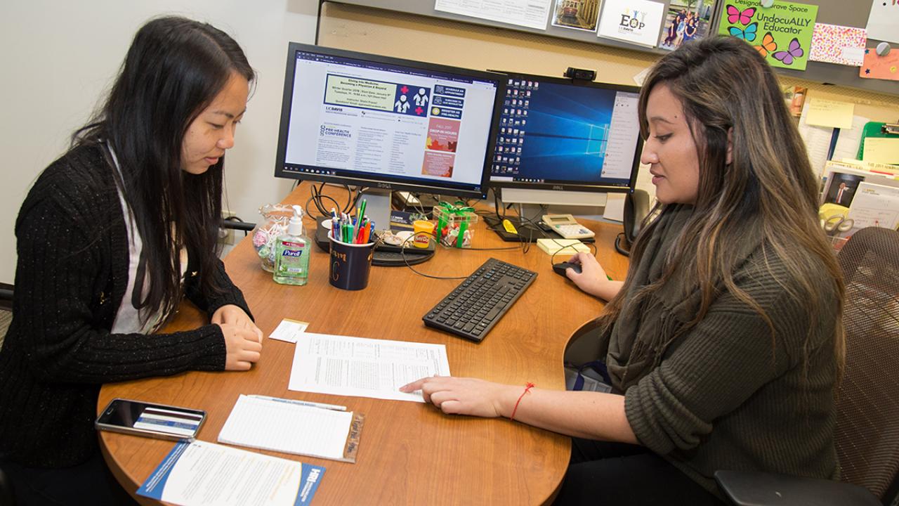 Student and advisor
