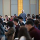 Lecturer Joel Ledford teaches a class