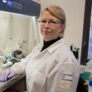 UC Davis Center for Neuroscience Associate Director Jennifer Whistler believes drug development is headed in the wrong direction when it comes to synthetic opioids. Her solution, design a synthetic opioid that mimics the body's natural pain reliever, endorphin. David Slipher/UC Davis    