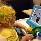Supported by a five-year grant from the National Institutes of Health, Corina and Lee Miller, associate professor of neurobiology, physiology and behavior at UC Davis, are working to understand why some children respond better to the implants than others.